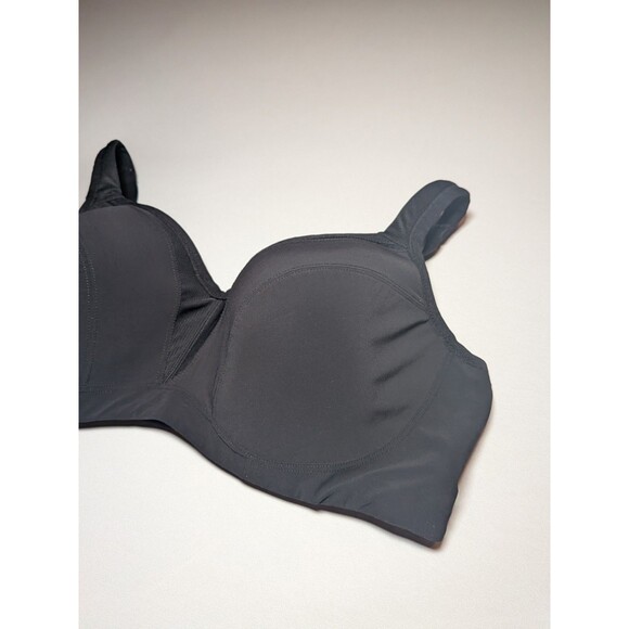 Torrid Active Plus 44DD Black Mid Impact Underwire Sports Bra Wide Band Adjust - Picture 3 of 12